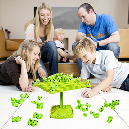 Gioco di equilibrio con rane arboree impilabili