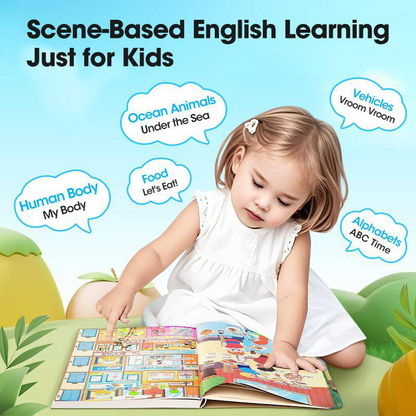 ✏️2025 SALDI✏️ Audiolibro interattivo per l'apprendimento dell'inglese per bambin