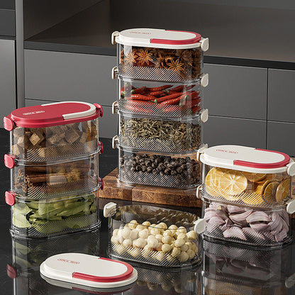 🎄Offerta speciale a tempo limitato🔥 Organizer per spezie sigillato multistrato