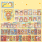 Libro di adesivi da 50 pagine con mini abiti per bambin