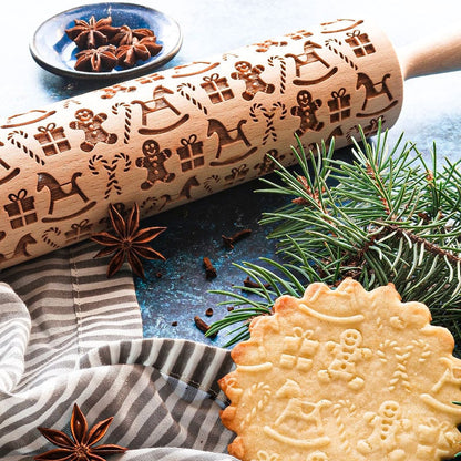 🎄Promozione natalizia 50% DI SCONTO🎅✨Mattarello natalizio