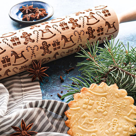 🎄Promozione natalizia 50% DI SCONTO🎅✨Mattarello natalizio
