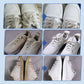 Crema detergente per scarpe bianche