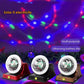 🎄Luce multicolore ricaricabile a energia solare, versatile e alla moda