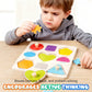 Puzzle in legno divertente ed educativo per bambini piccoli