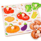 Puzzle in legno divertente ed educativo per bambini piccoli