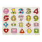 Puzzle in legno divertente ed educativo per bambini piccoli