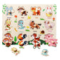 Puzzle in legno divertente ed educativo per bambini piccoli
