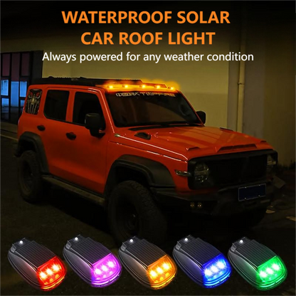 🔥Vendita calda🔥Lampada solare impermeabile da tetto per auto con telecomando