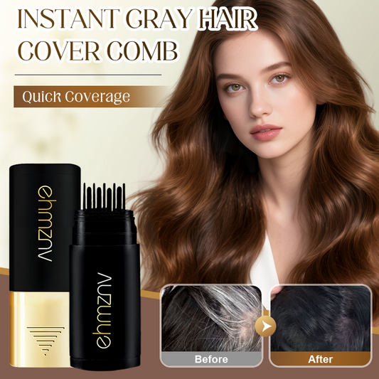 🔥Offerta limitata natalizia: 50% DI SCONTO!!!🔥Pettine copri capelli grigi istantaneo