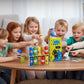 Giocattoli per bambini con abbinamento dei colori delle bottiglie