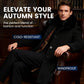 Cappotto invernale casual elegante da uomo con fodera