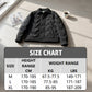 Cappotto imbottito vintage chic da uomo con risvolto