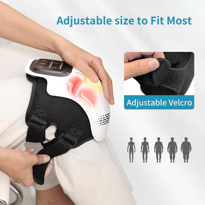 Massaggiatore elettrico per ginocchia Comfort Macchina ricaricabile per massaggio alle ginocchia