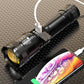 Torcia elettrica super potente con zoom