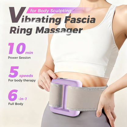 Massaggiatore vibrante ad anello per fascia per modellare il corpo