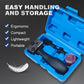 Kit Flangiatubi Professionale per Tubi Freni - Universale per Auto, Camion e Moto
