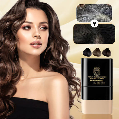 ⏰Offerta limitata 50% DI SCONTO!!✨Stick colorante istantaneo per capelli con pettine incorporato🔥
