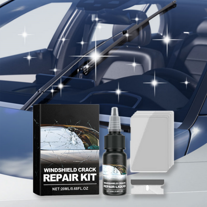 Kit di riparazione auto per crepe sul parabrezza