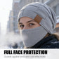 Cappello invernale caldo con copertura per il viso