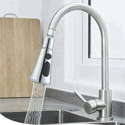 50.000+ VENDUTO!🏠 Testina di spruzzatura per rubinetto da cucina a 3 funzioni ruotabile a 720°