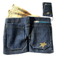 Elegante portafoglio creativo a forma di mini jeans