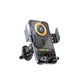 Supporto per telefono auto 2 in 1 con rotazione automatica e caricatore wireless