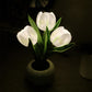 🌷Lampada da Tavolo a Tulipano LED