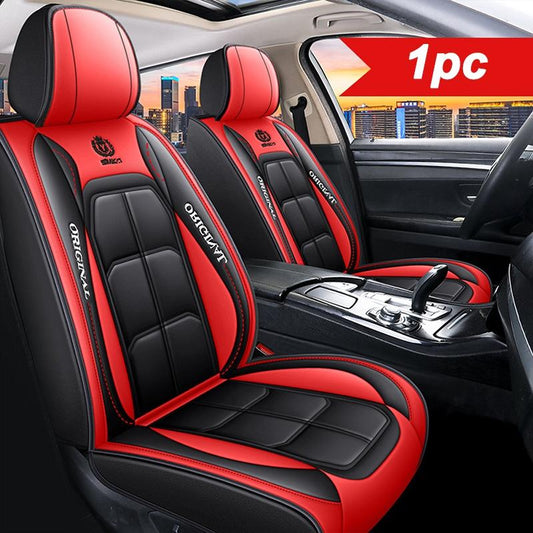 🔥2026 Hot Sale SCONTO DEL 55% 🔥Coprisedili in pelle premium per i sedili anteriori – Universali, adatti per berline, SUV e camion