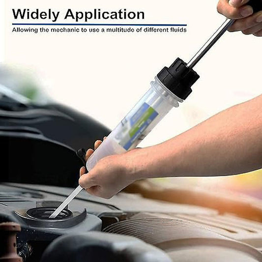 🔥50% DI SCONTO🔥Estrattore di olio da 500 cc, pompa di estrazione carburante per automobili, pompa manuale di estrazione olio ad assorbimento rapido, strumento per riparazioni auto