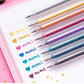 🎁Ultimo giorno di saldi 50% DI SCONTO✨Set di penne gel glitterate
