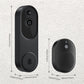 📢📢SCONTO DEL 50%!! ⏰Campanello e carillon con videocamera HD wireless per la casa intelligente