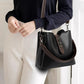 Borsa a secchiello in pelle elegante da donna