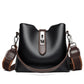 Borsa a secchiello in pelle elegante da donna