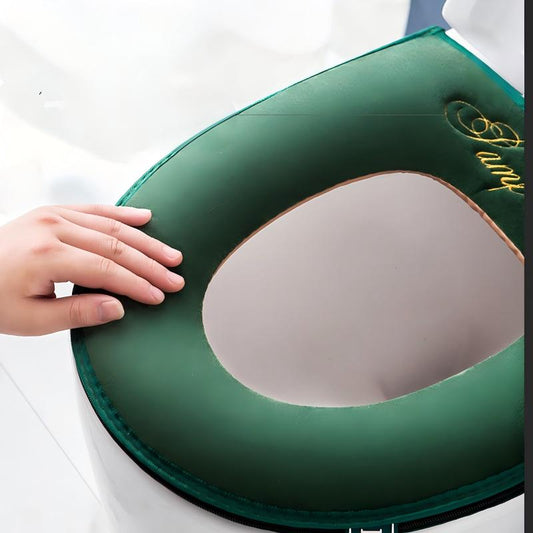 Coprisedile WC impermeabile con cerniera e maniglia