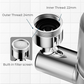 Set di ugelli filtranti universali per rubinetti con rotazione a 720°