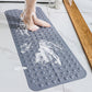 Tappetino da Bagno Antiscivolo 100x40 cm con Ventose per Vasca e Doccia