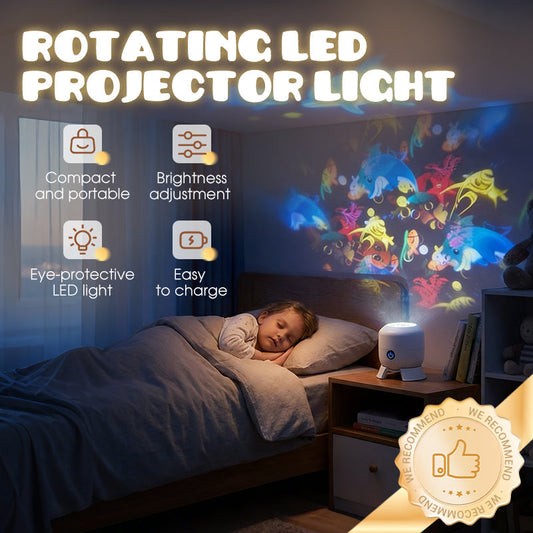 Proiettore di luce LED rotante dinamico