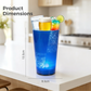 🔈🔈SCONTO DEL 60%🥤Tazza luminosa a LED attivata dall'acqua con cannuccia - Per feste, bar ed eventi✨