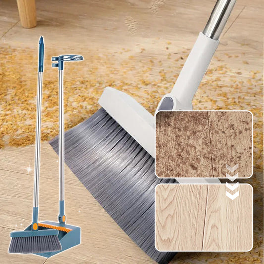 Set paletta verticale con scopa girevole a 180°