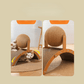 🐱 SCONTO DEL 50%! 💖 Palla tiragraffi in sisal naturale con base in cartone – Soddisfa il bisogno di graffiare, resistente in sisal e protegge i mobili