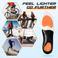 Solette sportive ammortizzanti con supporto plantar