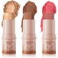 Set 3 in 1: illuminante, fard e stick per il contouring