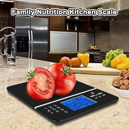 🍽️Bilancia da cucina con informazioni nutrizionali🍎