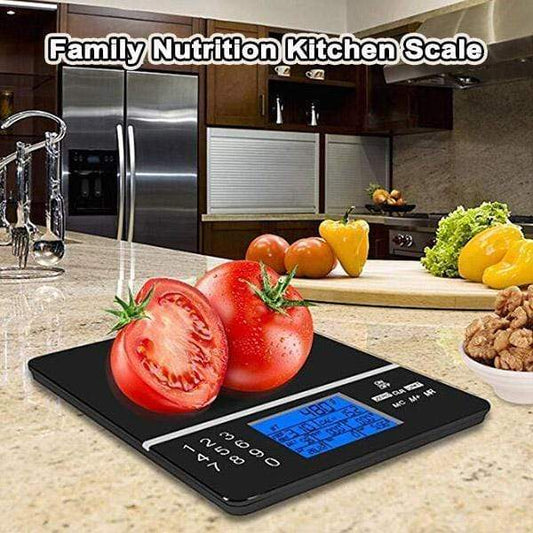 🍽️Bilancia da cucina con informazioni nutrizionali🍎