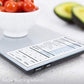 🍽️Bilancia da cucina con informazioni nutrizionali🍎