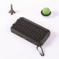 ☀️Powerbank solare da 10000 mAh, caricabatterie solare con doppia lampada a LED, powerbank da viaggio e campeggio #TOP PICKS