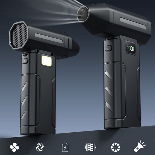 Ventilatore portatile ricaricabile a getto