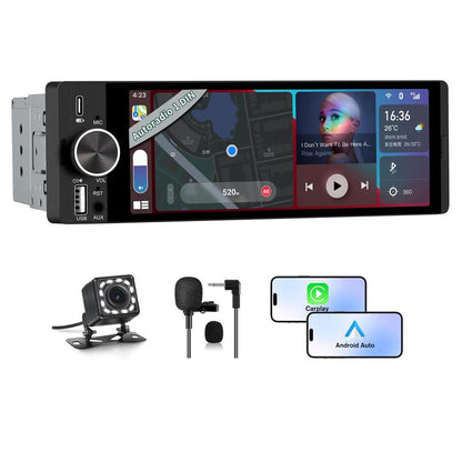 Touchscreen intelligente wireless da 6,36 pollici | Bluetooth | Comando vocale | Schermo multimediale HD