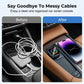 Adattatore wireless per auto con luce RGB
